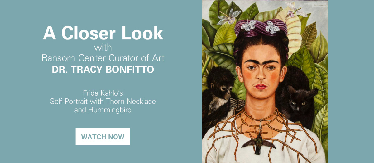 A closer look at Frida Kahlo's Self-Portrait with Thorn Necklace and Hummingbird