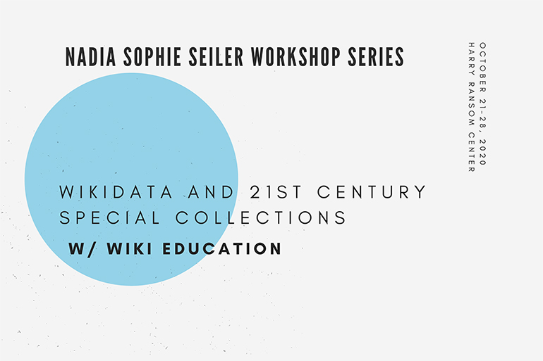 Wikidata and 21st Century Special Collections